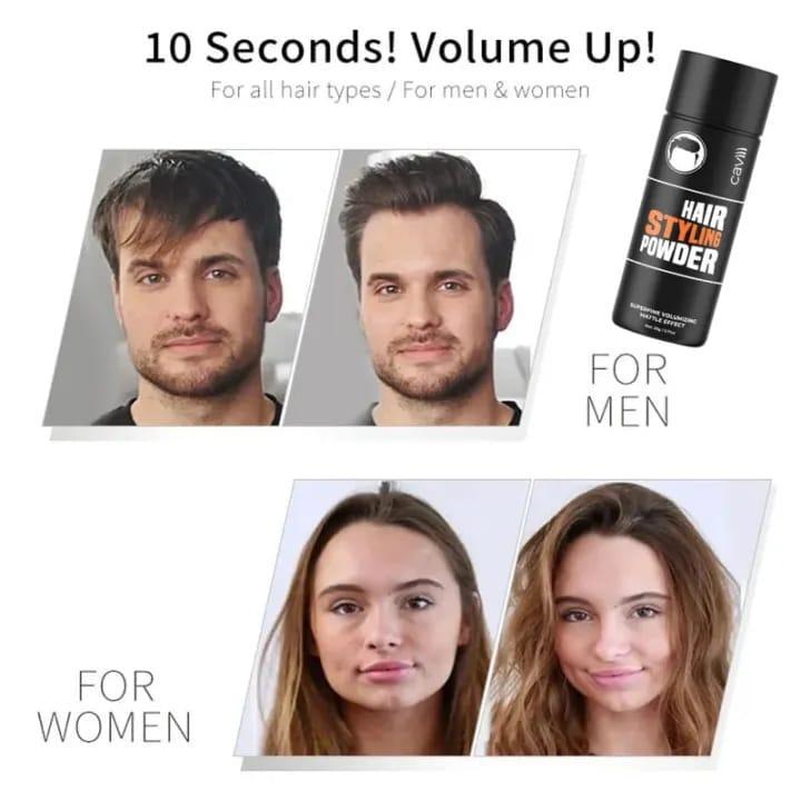 Premium Hair Styling Spray Powder - Volume & Style, 1 Pcs