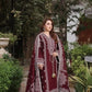 Maroon Embroidered 3Pcs Women Suit Lawn Set