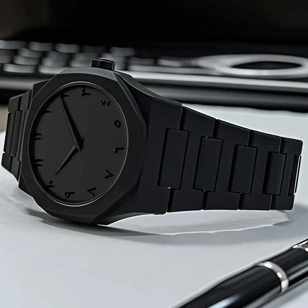 Arabic Aura Carbon Fiber Watch