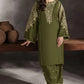 Green Lawn 2-Piece Women Suit with Embroidery for Weddings & Festivals