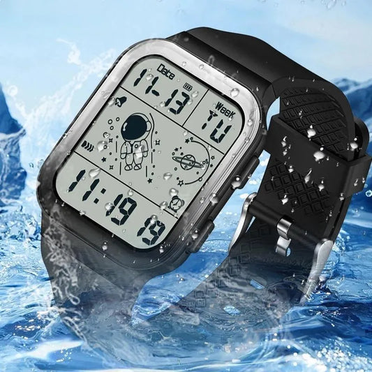 Waterproof Digital LED Watch for Men