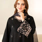 Black Embroidered Lawn 3Pcs Set for Women