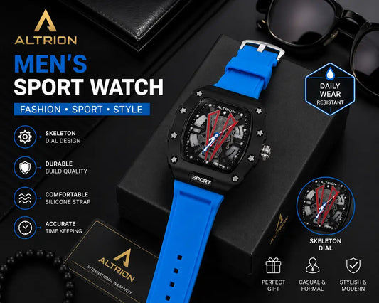 ⌚ Altrion Men's Comfortable Daily Wear Watch