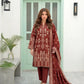 3 Pcs Women's Unstitched Printed Suit