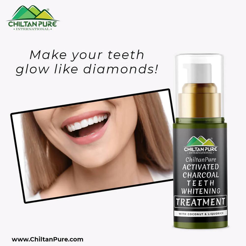 Activated Charcoal Teeth Whitening Treatment