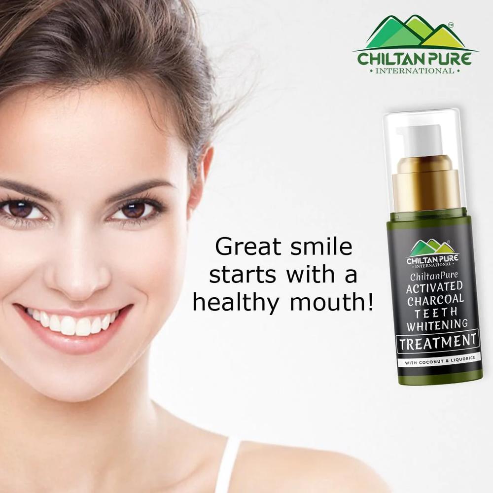 Activated Charcoal Teeth Whitening Treatment