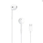 White Earphones USB-C with Mic & Comfortable