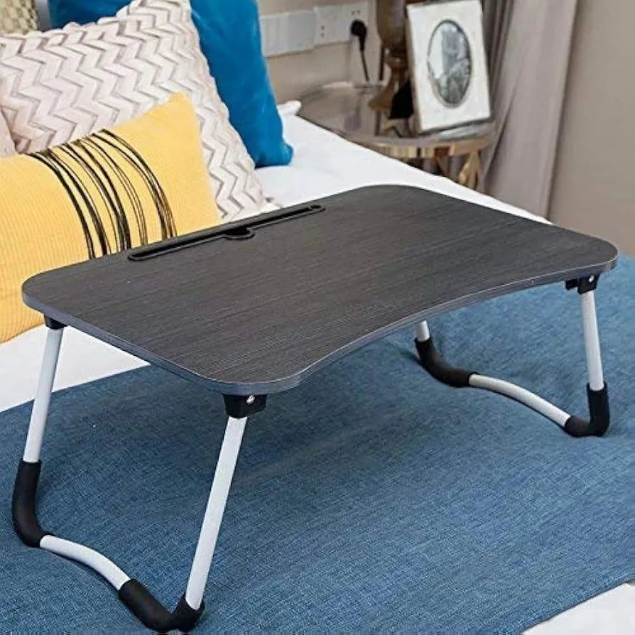 Black Laptop Table for Home Office Use
