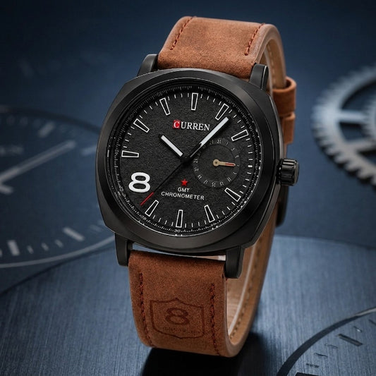 CURREN Leather Watch
