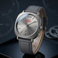 Silver Cushion Dial Watch