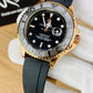 Men's Gold-Black Watch